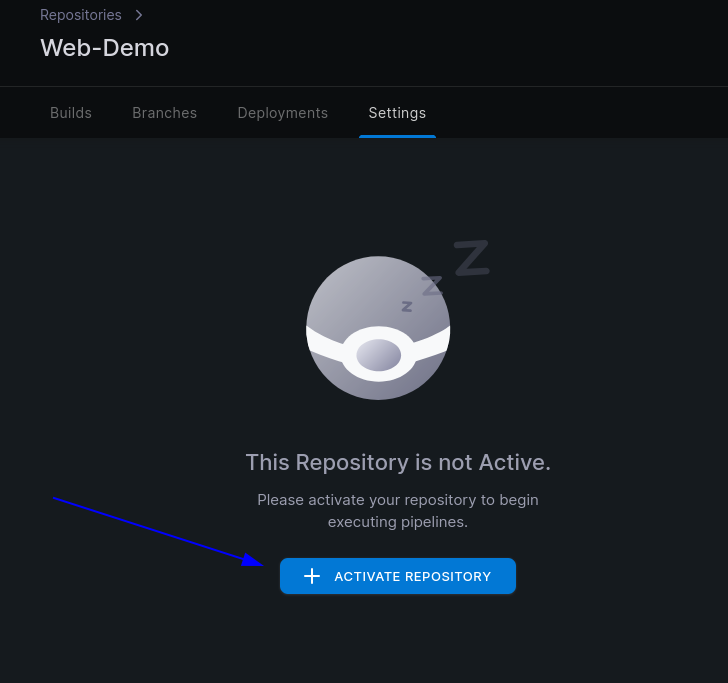 Secreto ssh_key ya listado en la configuración del repositorio