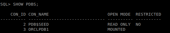 Confirmación del usuario creado en Oracle2