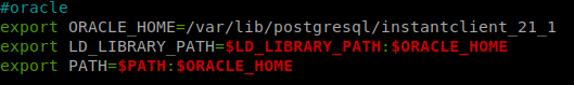 INSERT y UPDATE remotos desde Oracle hacia PostgreSQL