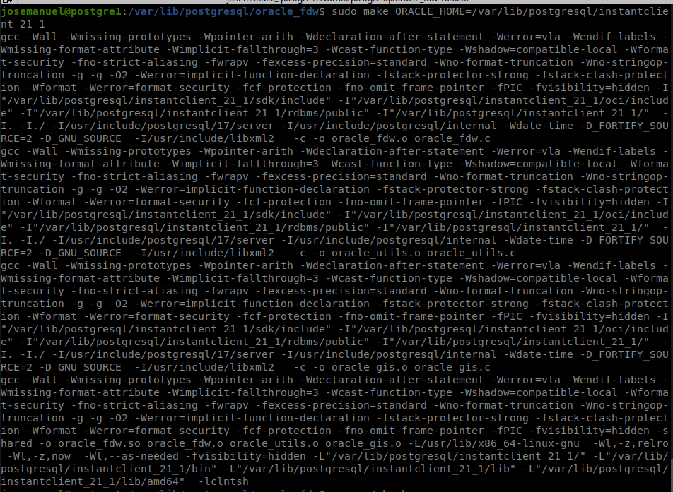 listener.ora corregido con la ruta ORACLE_HOME correcta